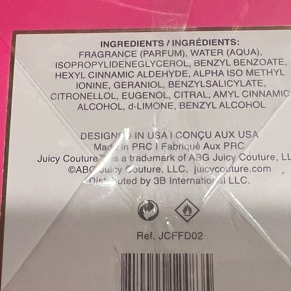 Juicy Couture reed diffuser Floral Fantasy New $45- Seal 100% Authentic - Picture 4 of 5